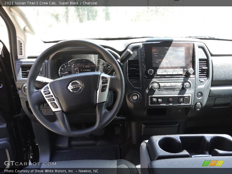 Dashboard of 2021 Titan S Crew Cab