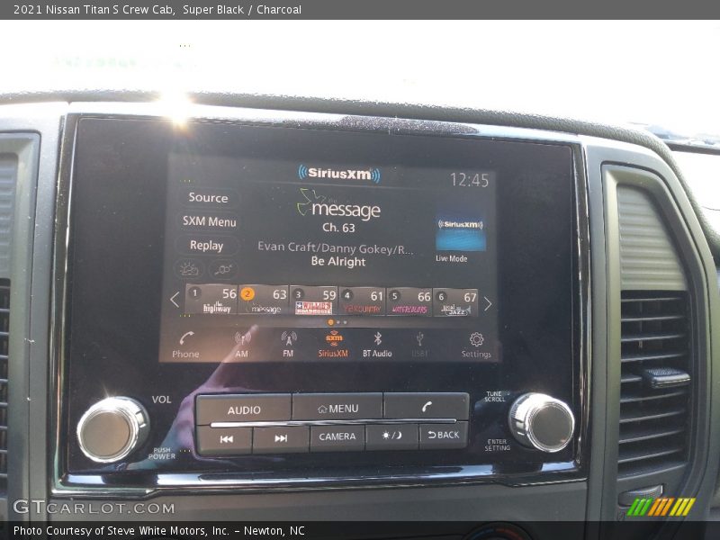 Audio System of 2021 Titan S Crew Cab