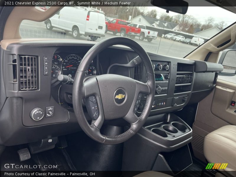 Dashboard of 2021 Express 2500 Cargo WT