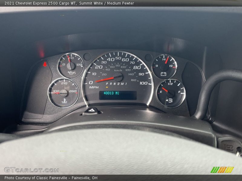  2021 Express 2500 Cargo WT 2500 Cargo WT Gauges
