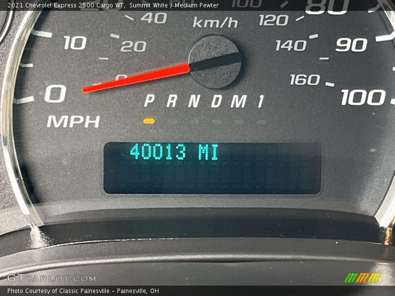 Summit White / Medium Pewter 2021 Chevrolet Express 2500 Cargo WT