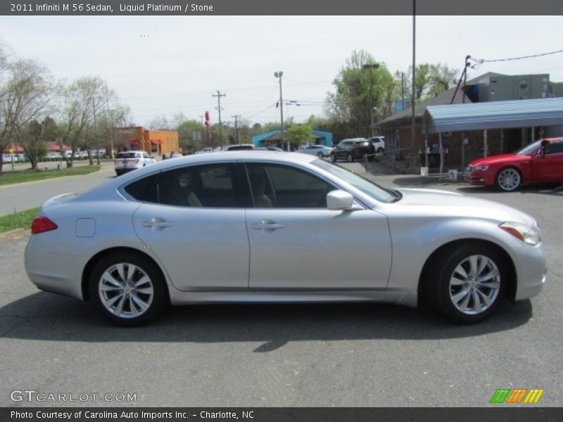 Liquid Platinum / Stone 2011 Infiniti M 56 Sedan