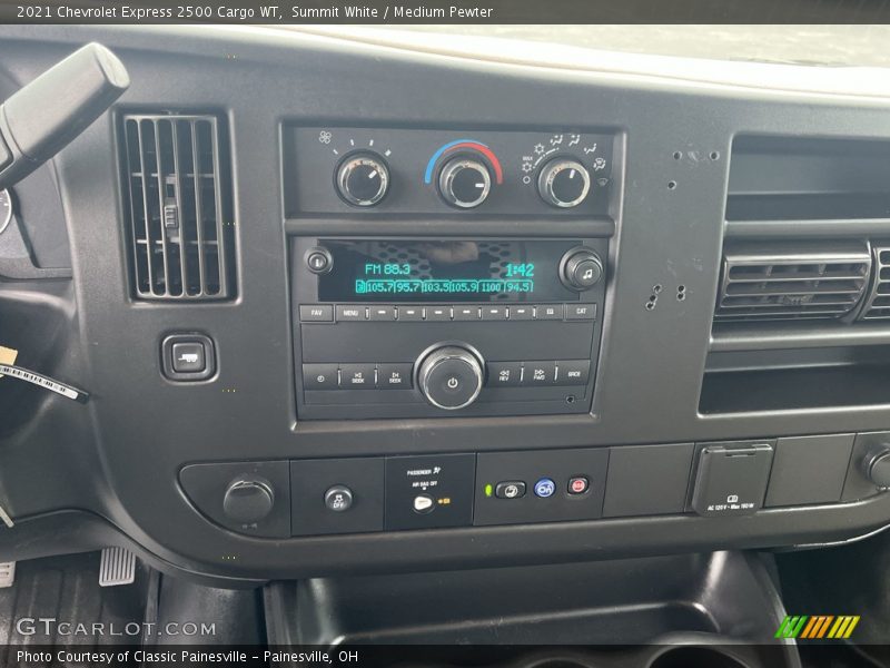 Controls of 2021 Express 2500 Cargo WT