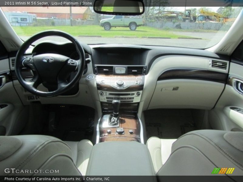 Liquid Platinum / Stone 2011 Infiniti M 56 Sedan