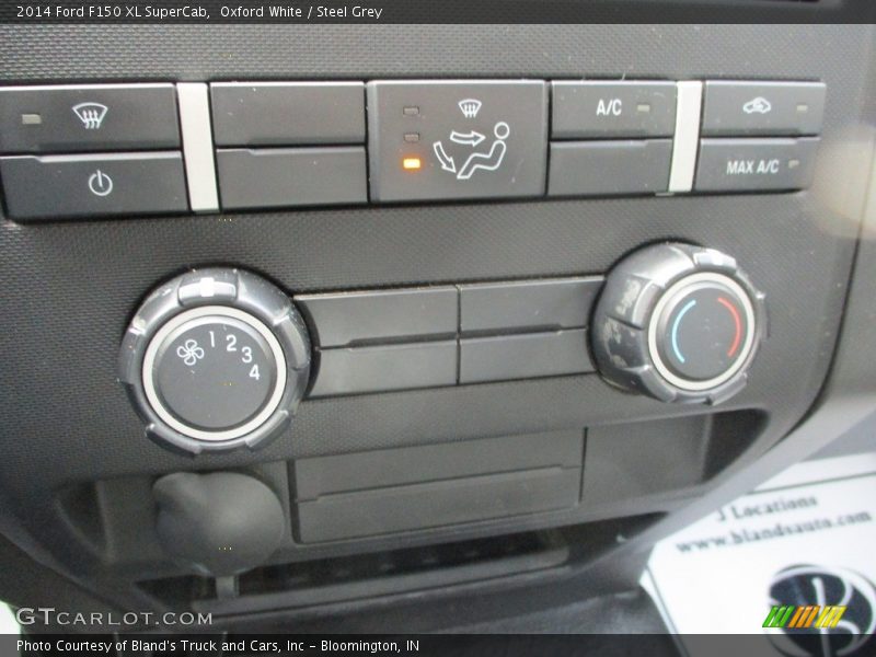 Oxford White / Steel Grey 2014 Ford F150 XL SuperCab