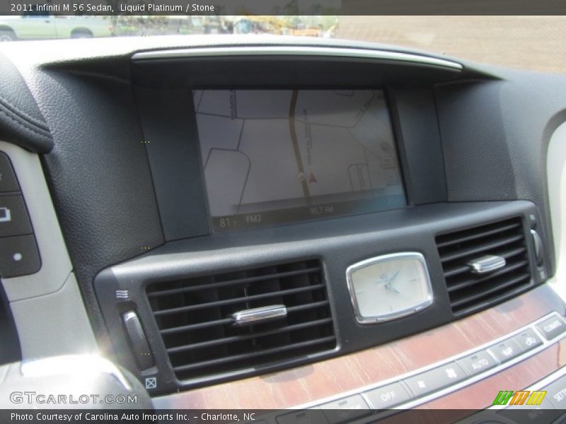 Liquid Platinum / Stone 2011 Infiniti M 56 Sedan