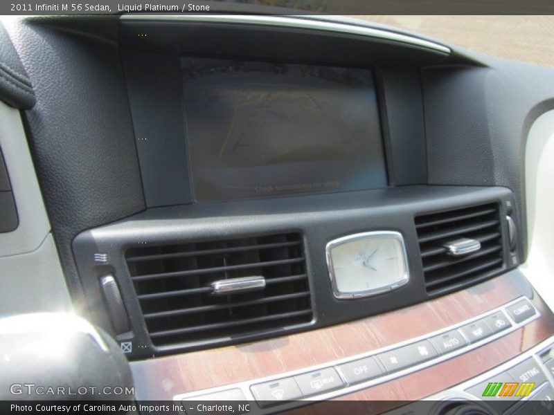 Liquid Platinum / Stone 2011 Infiniti M 56 Sedan
