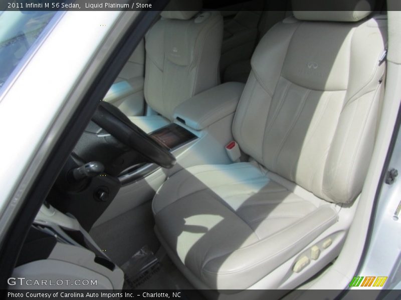 Liquid Platinum / Stone 2011 Infiniti M 56 Sedan