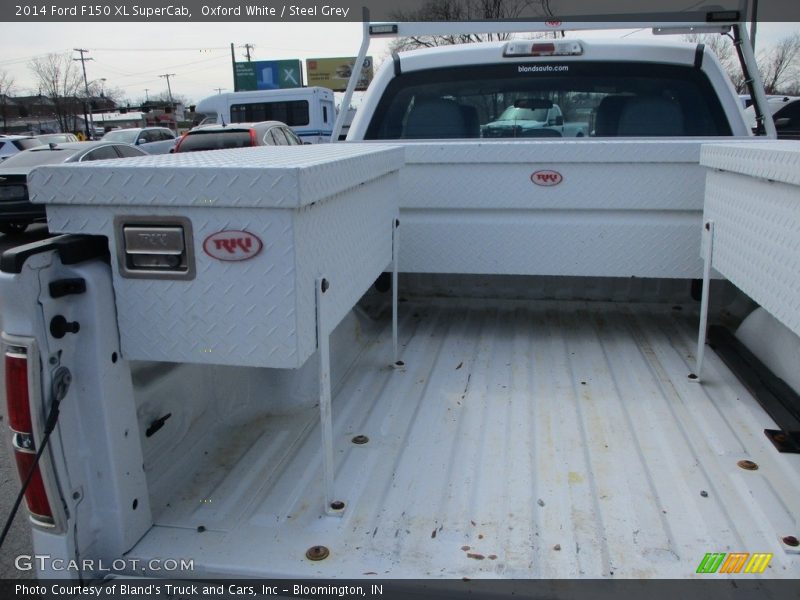 Oxford White / Steel Grey 2014 Ford F150 XL SuperCab