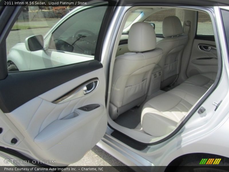 Liquid Platinum / Stone 2011 Infiniti M 56 Sedan