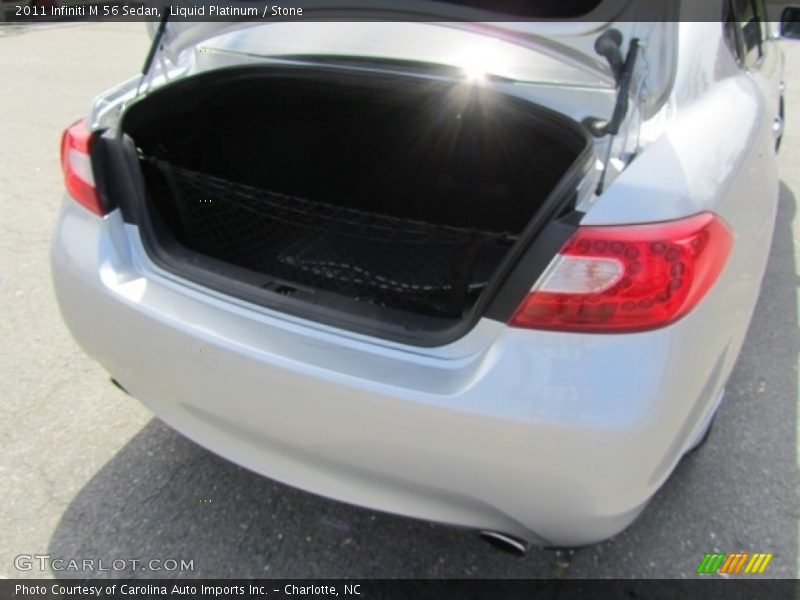 Liquid Platinum / Stone 2011 Infiniti M 56 Sedan