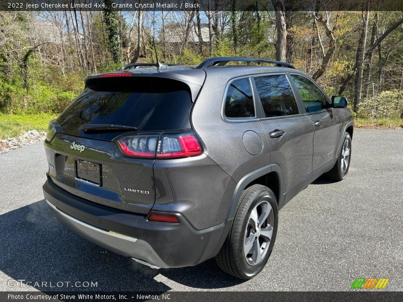 Granite Crystal Metallic / Black 2022 Jeep Cherokee Limited 4x4