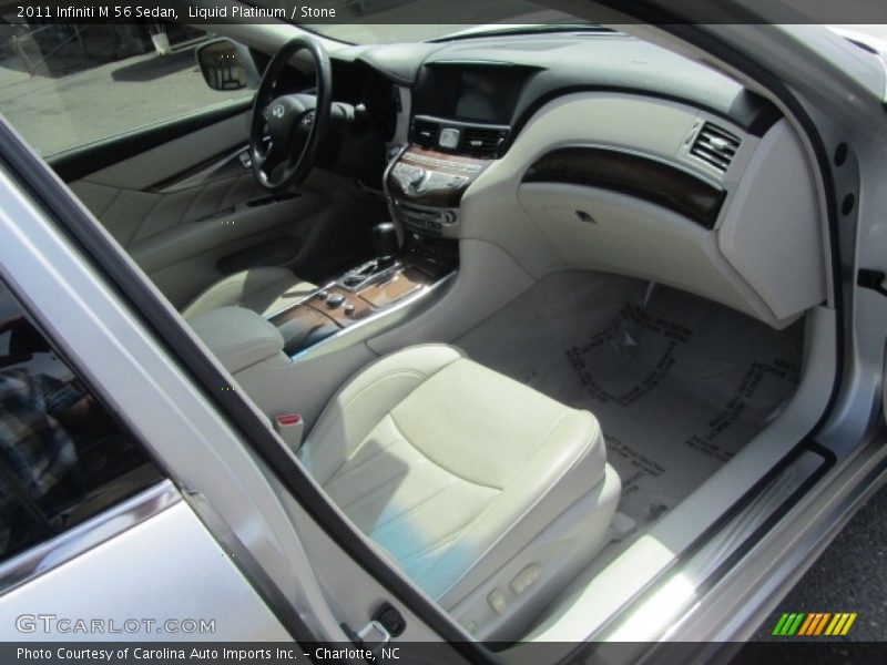 Liquid Platinum / Stone 2011 Infiniti M 56 Sedan