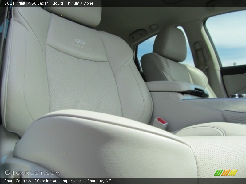 Liquid Platinum / Stone 2011 Infiniti M 56 Sedan