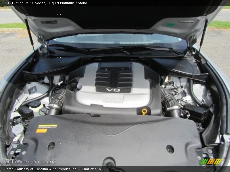 Liquid Platinum / Stone 2011 Infiniti M 56 Sedan