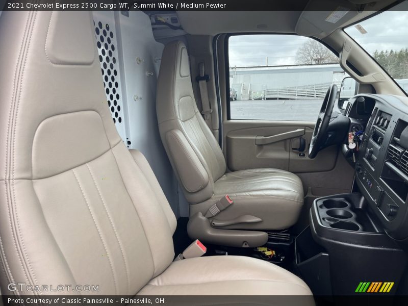 Front Seat of 2021 Express 2500 Cargo WT