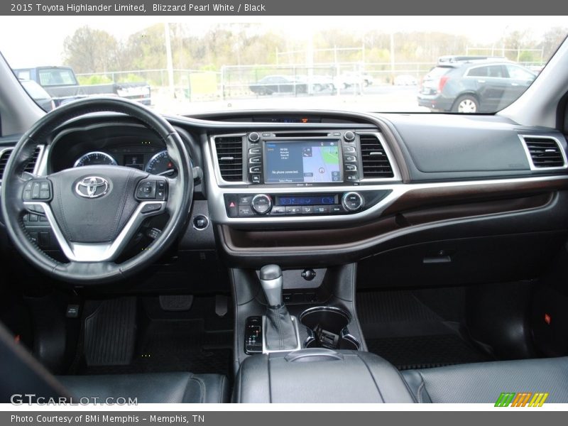 Blizzard Pearl White / Black 2015 Toyota Highlander Limited