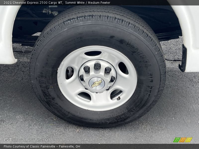 Summit White / Medium Pewter 2021 Chevrolet Express 2500 Cargo WT
