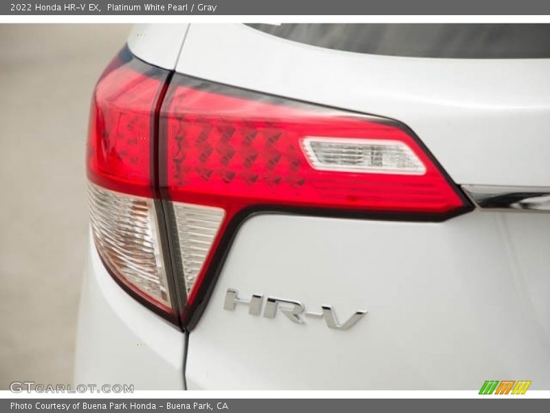 Platinum White Pearl / Gray 2022 Honda HR-V EX