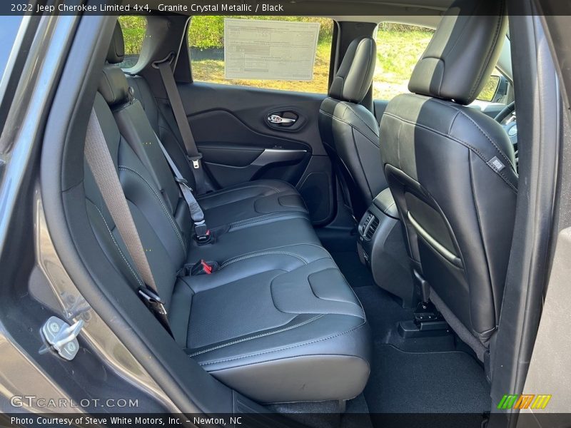 Rear Seat of 2022 Cherokee Limited 4x4