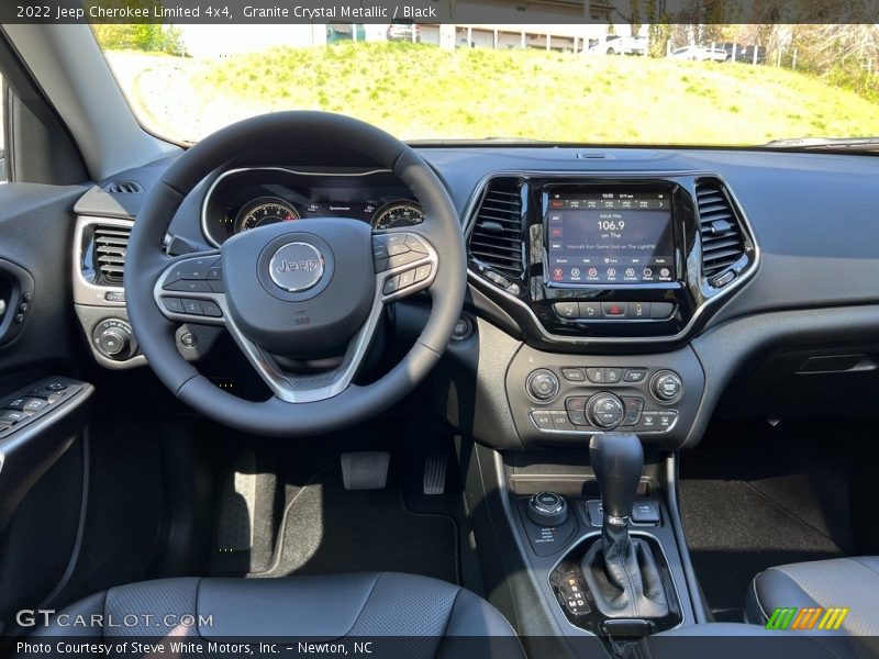 Dashboard of 2022 Cherokee Limited 4x4