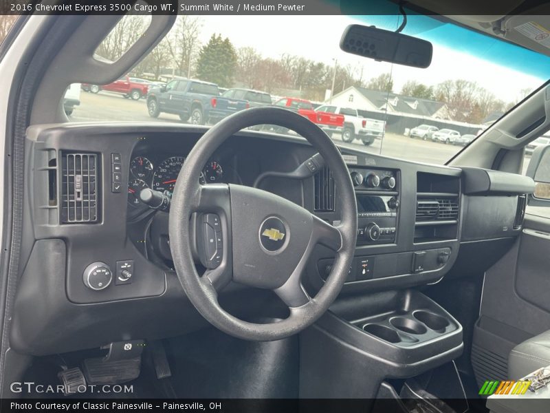 Dashboard of 2016 Express 3500 Cargo WT
