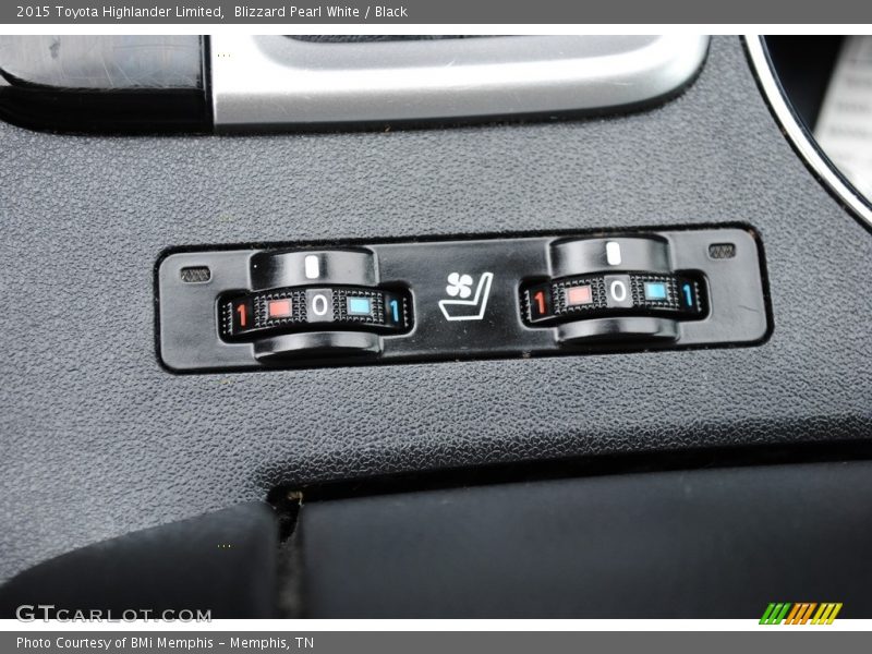 Blizzard Pearl White / Black 2015 Toyota Highlander Limited