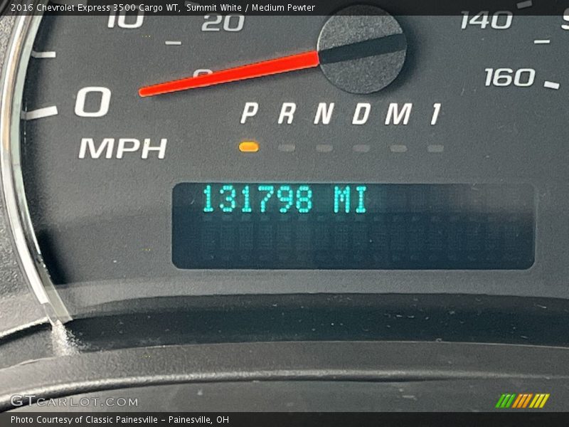 Summit White / Medium Pewter 2016 Chevrolet Express 3500 Cargo WT