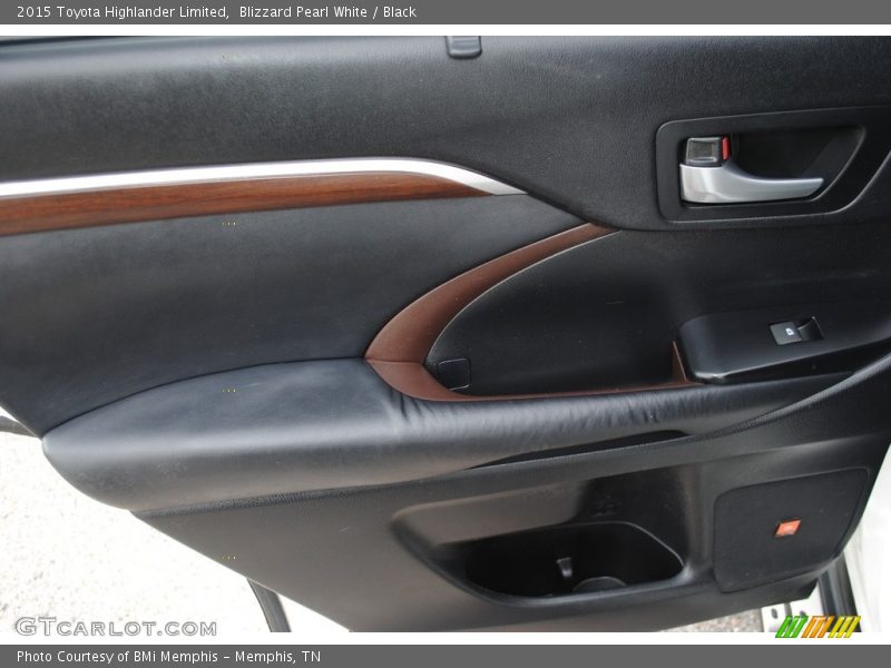 Blizzard Pearl White / Black 2015 Toyota Highlander Limited
