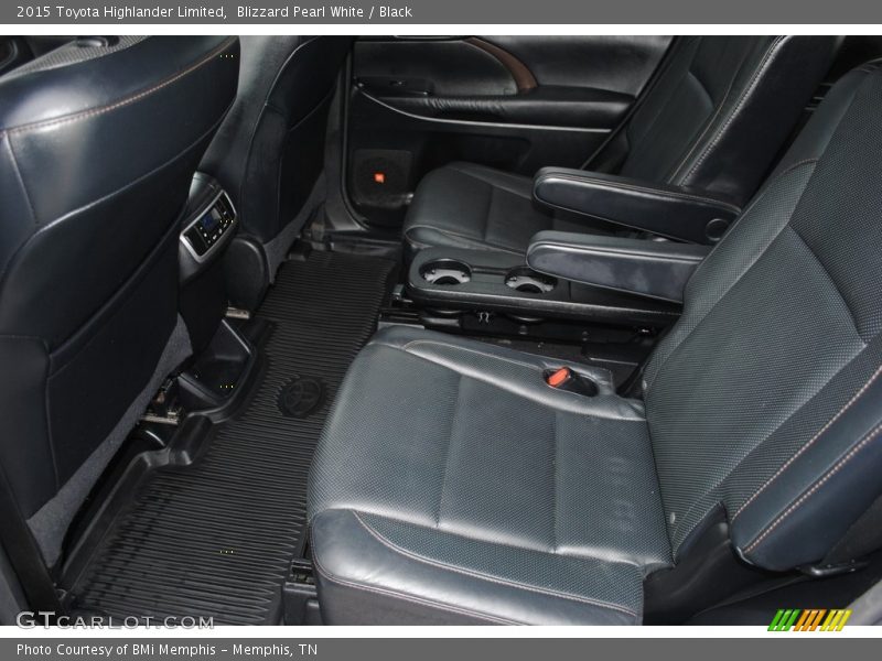 Blizzard Pearl White / Black 2015 Toyota Highlander Limited