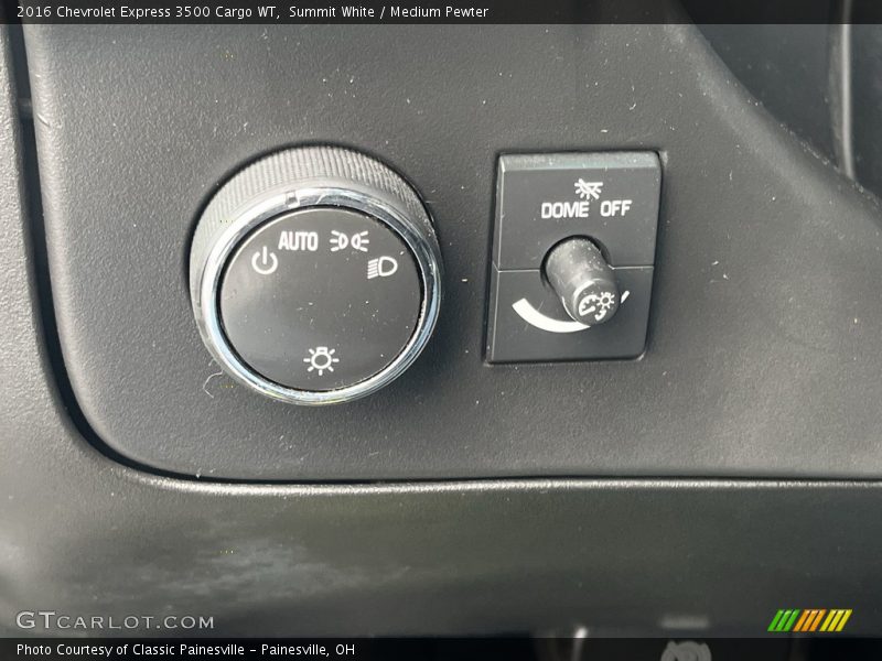 Controls of 2016 Express 3500 Cargo WT