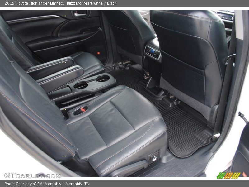 Blizzard Pearl White / Black 2015 Toyota Highlander Limited