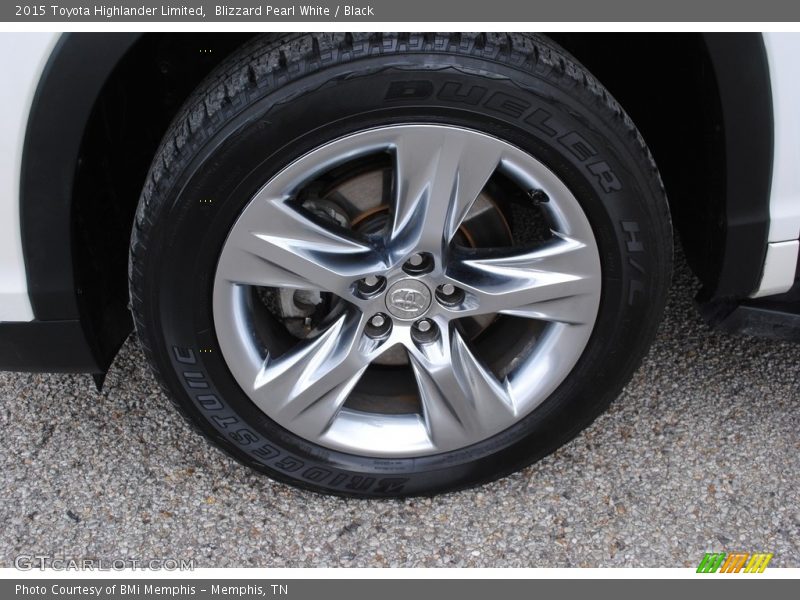 Blizzard Pearl White / Black 2015 Toyota Highlander Limited