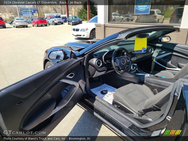 Black / Jet Black 2019 Chevrolet Camaro LT Convertible