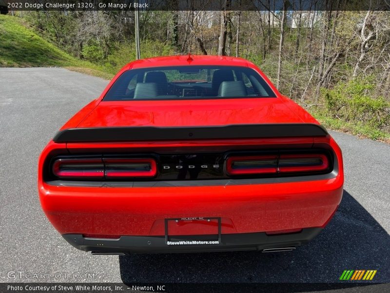 Go Mango / Black 2022 Dodge Challenger 1320