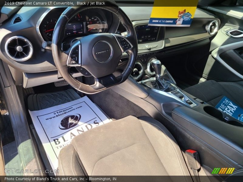 Black / Jet Black 2019 Chevrolet Camaro LT Convertible