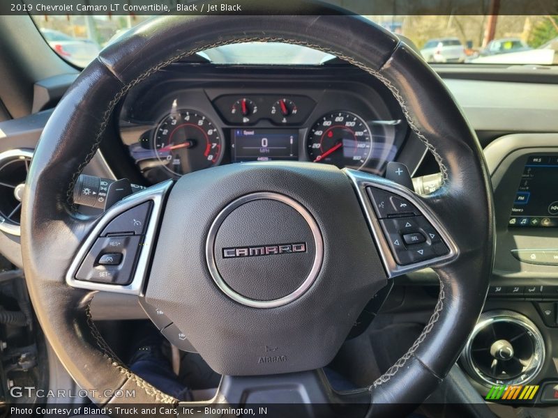 Black / Jet Black 2019 Chevrolet Camaro LT Convertible