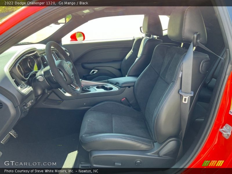 Front Seat of 2022 Challenger 1320