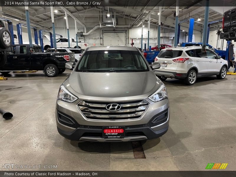 Cabo Bronze / Gray 2014 Hyundai Santa Fe Sport FWD