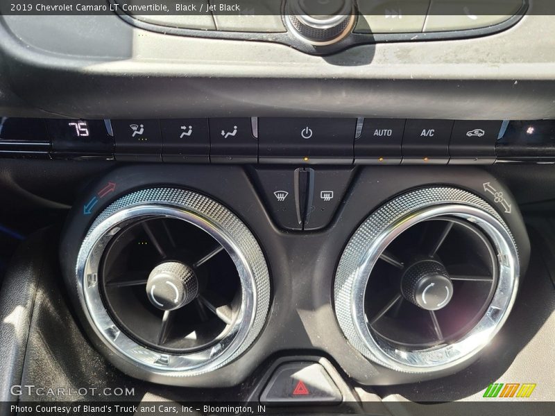 Black / Jet Black 2019 Chevrolet Camaro LT Convertible