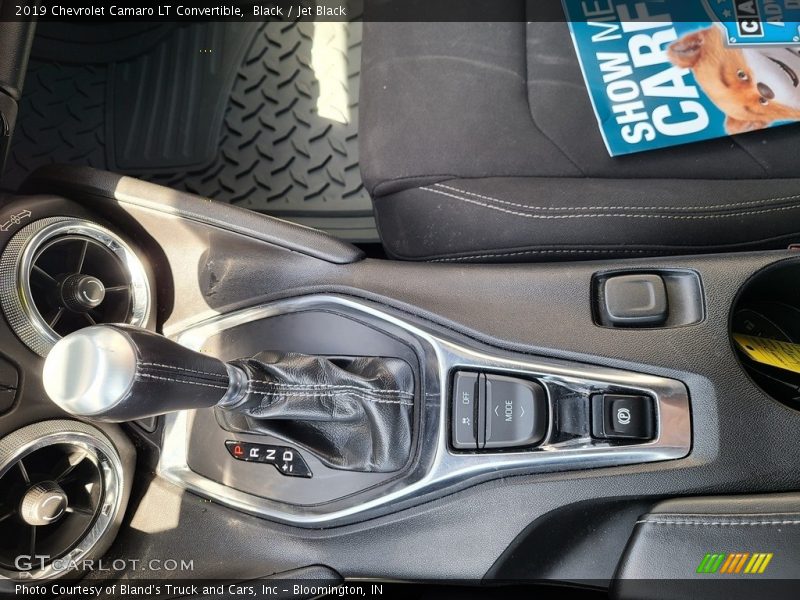 Black / Jet Black 2019 Chevrolet Camaro LT Convertible