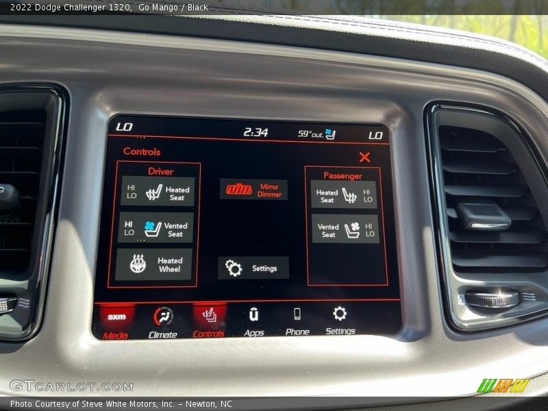 Controls of 2022 Challenger 1320