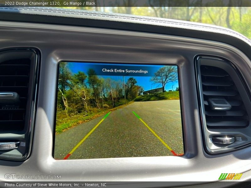 Go Mango / Black 2022 Dodge Challenger 1320