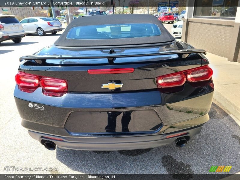 Black / Jet Black 2019 Chevrolet Camaro LT Convertible