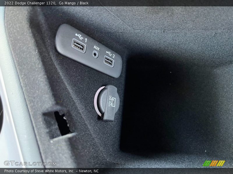 Go Mango / Black 2022 Dodge Challenger 1320