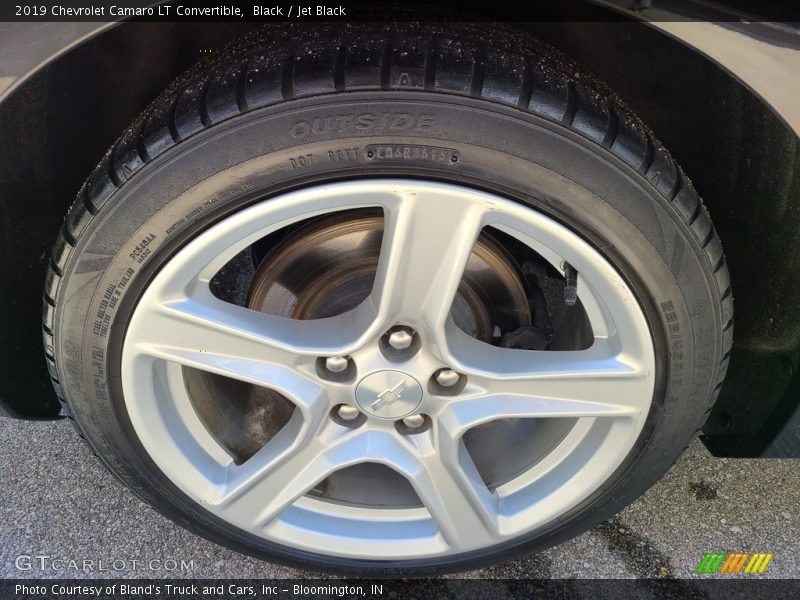 Black / Jet Black 2019 Chevrolet Camaro LT Convertible