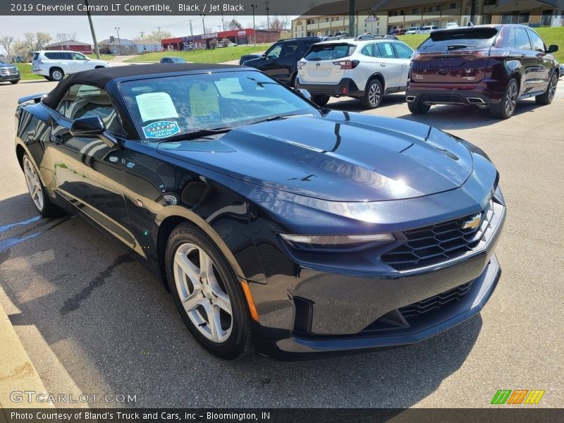 Black / Jet Black 2019 Chevrolet Camaro LT Convertible