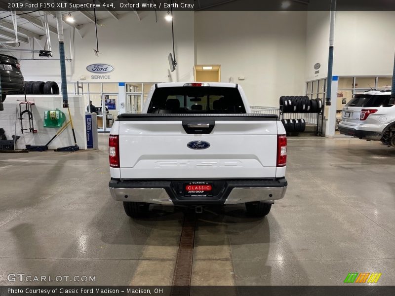 Oxford White / Earth Gray 2019 Ford F150 XLT SuperCrew 4x4