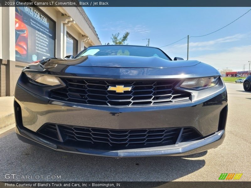 Black / Jet Black 2019 Chevrolet Camaro LT Convertible