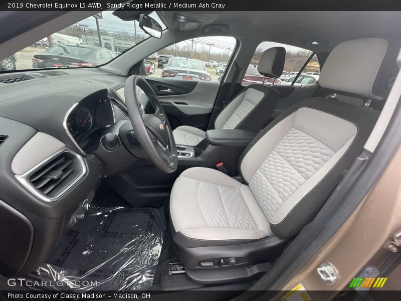 Sandy Ridge Metallic / Medium Ash Gray 2019 Chevrolet Equinox LS AWD